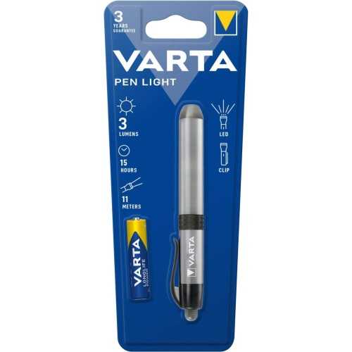 VARTA Torcia Penna a Batterie AAA - Torcia " Pen Light"