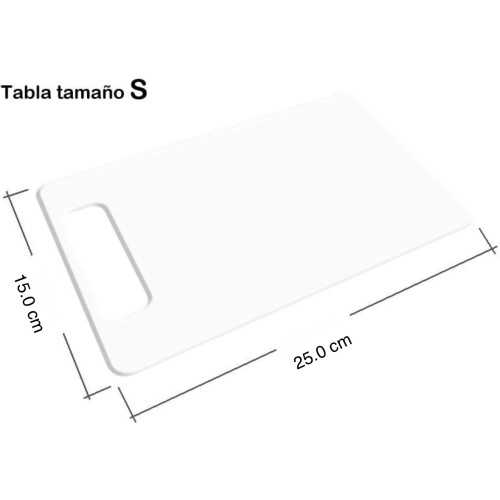 White Plastic Kitchen Cutting Board for All Types of Food