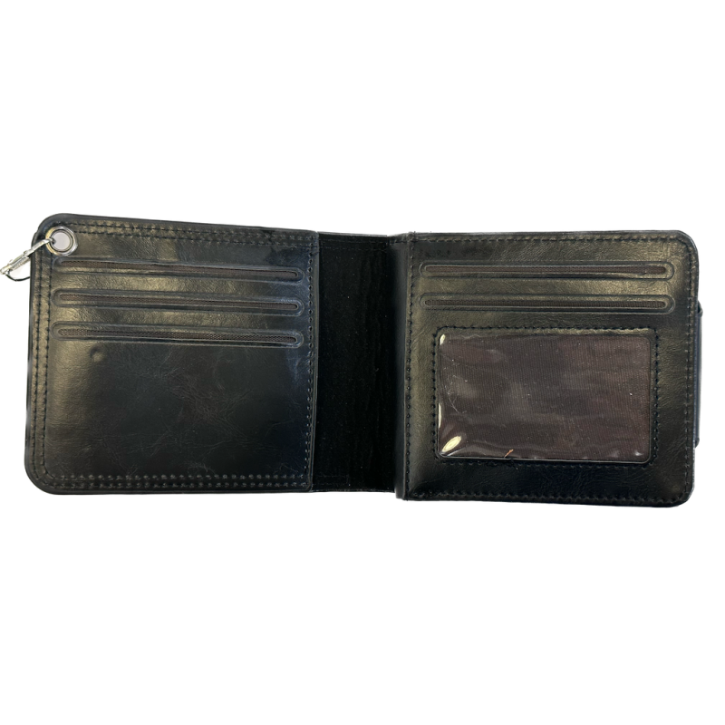 BAILIN Men's Leather Wallet - Solid Color Wallet Black Brown 12