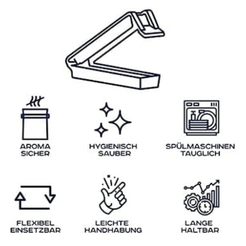 Morsetti Chiudi Sacchetti - Clip per Sacchetti Chiusura 11cm