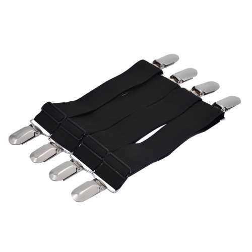 White elastic tensioners for sheet 2.