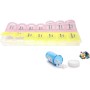 Weekly Pillbox Pill Container with 14 Compartments Weekly Pillbox Pill Container with 14 Compartments