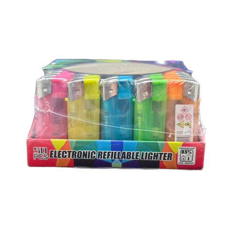 LUX Mini Electronic Release Lighter - Rechargeable Lighter 50pcs