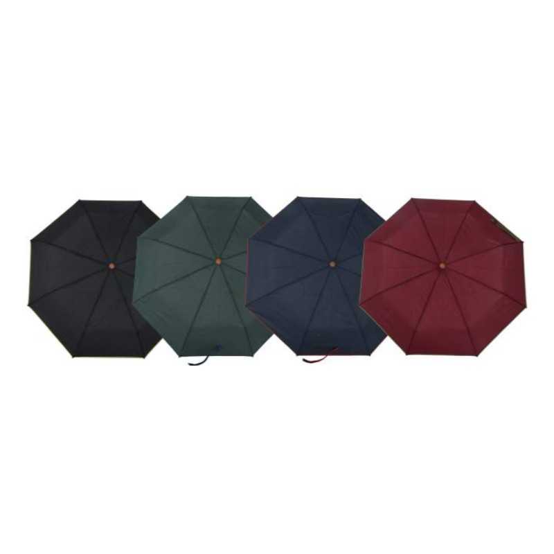 SUSINO Small Folding Umbrella - Solid Color Dark Colors 53cm