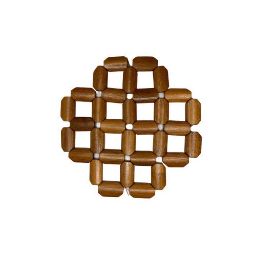 Sotto Pentola da cucina in Legno di Bambù 15cm