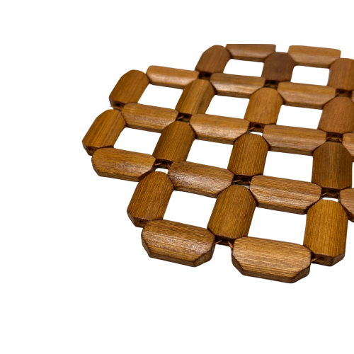 Sotto Pentola da cucina in Legno di Bambù 15cm