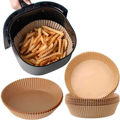 Carta Forno per Friggitrice ad Aria 50 pz, 16x16 cm