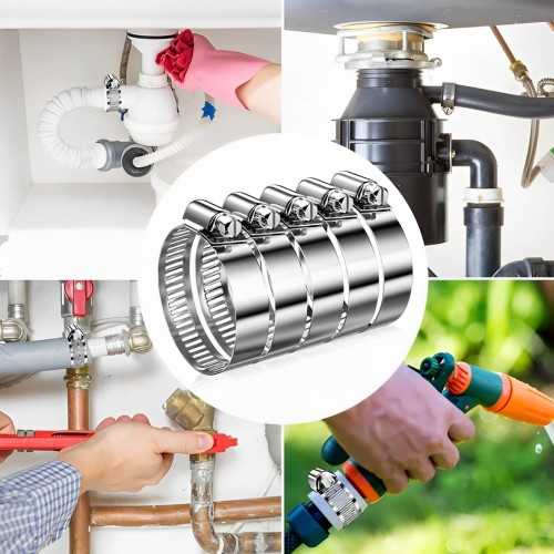 Set 12 Stringi Tubi in Acciaio inox 18-60 mm