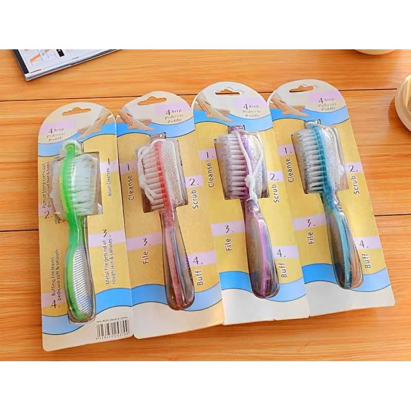 4-in-1 foot brush