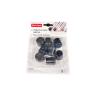 Leg Foot Covers in Black Rubber 12mm Leg Foot Covers in Black Rubber 12mm