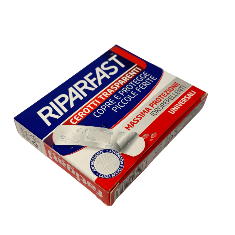 Transparent plasters Water repellent 20pcs