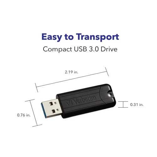 Verbatim 256GB USB Flash Drive 3.