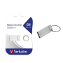 Verbatim Chiavetta da 64 GB Metal Executive