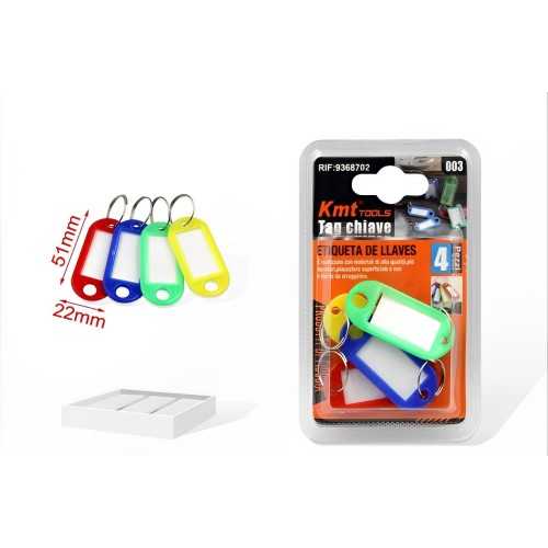 Tag Plastic Key Holder Name Memory