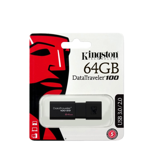 Kingston DataTraver100 64GB USB Flash Drive