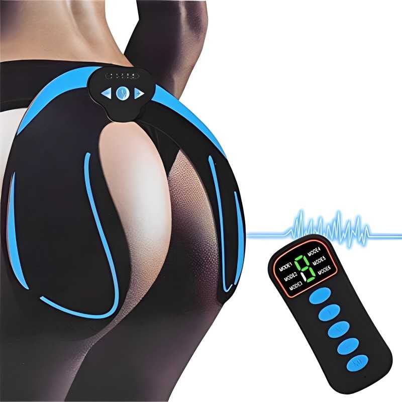Vibratore per Glutei con Telecomanda a Batteria